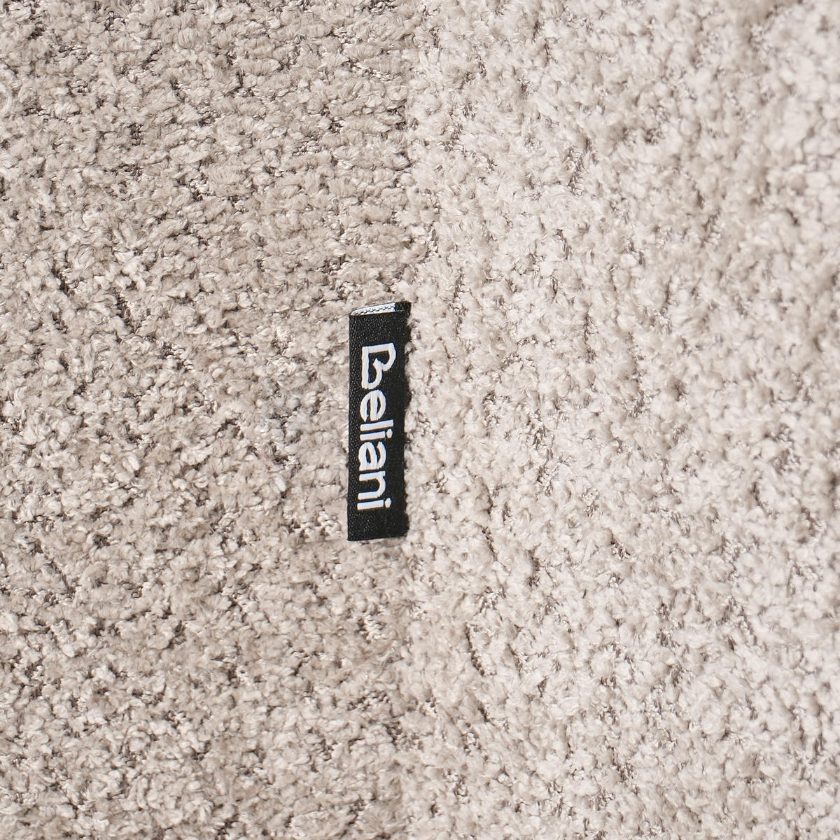 POUF Hellbraun Scotia - Hellbraun, Textil (40/44/33cm) - Beliani