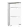 SCHUHSCHRANK Shoelove 27/60/109 cm - Grau, Holzwerkstoff (60/109/27cm) - Xonox