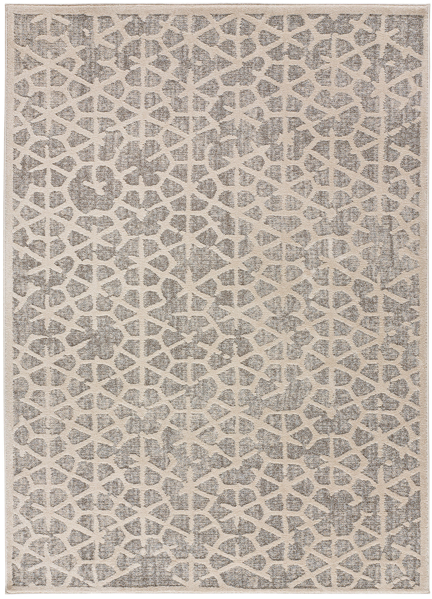 WEBTEPPICH Grau Paula 80/150 cm - Grau, Naturmaterialien/Textil (80/150cm) - Atticgo