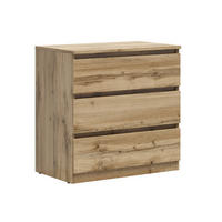 KOMODA Edwin Les - rjava, leseni material (75/75/45cm) - Petits-meubles