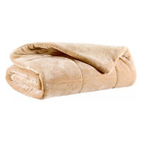 TAGESDECKE Betender muskatnuss 225 x 260 cm - Braun, Textil (225/260cm) - Vivaraise