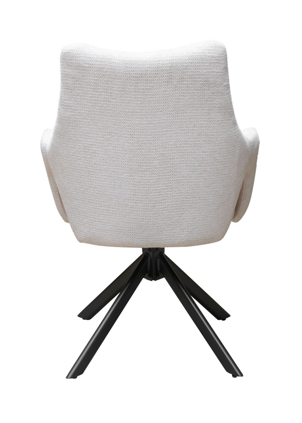 ESSZIMMERSTUHL Merlin, Webstoff, Creme - Creme, Textil (61/87/58cm) - dasmöbelwerk