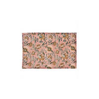 TISCHSET Baumwolle Blumenmuster 45/30 cm - Rosa, Naturmaterialien (45cm) - Home Styling Collection