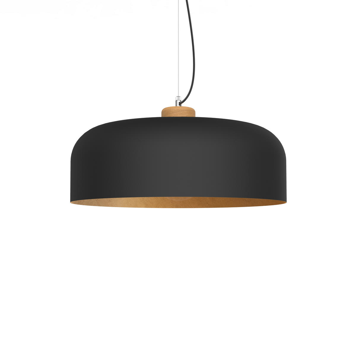 HÄNGELEUCHTE - Goldfarben, Metall (50/50/17cm) - Lumicom