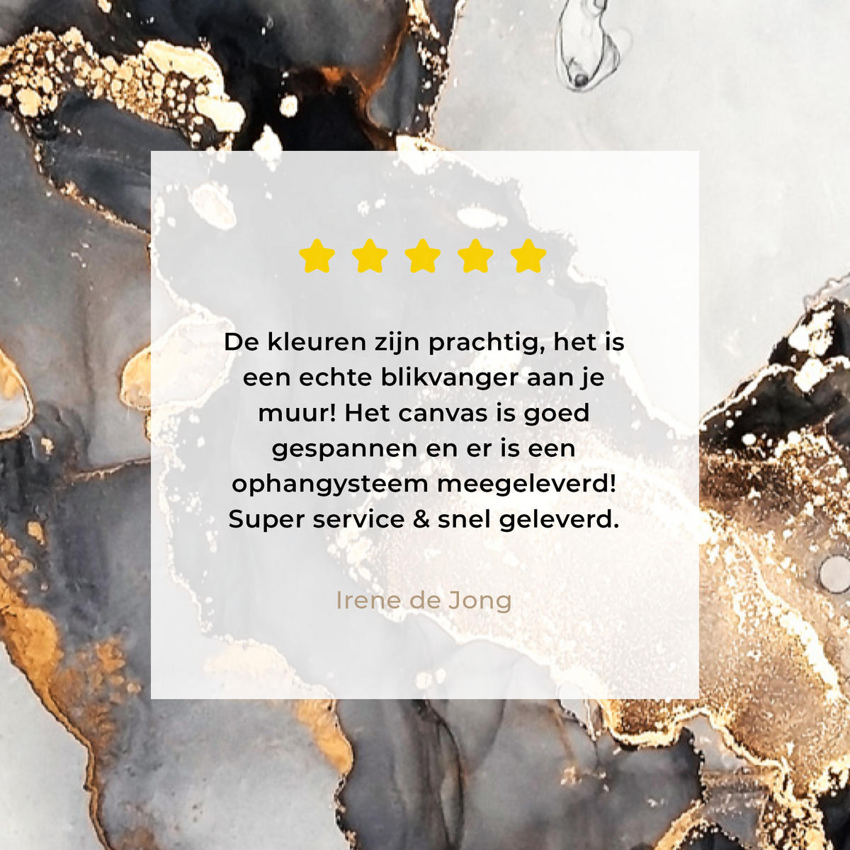 LEINWANDBILD Marmor - Schwarz - Weiß - Gold - Luxus - Abstrakt Deko Wohnzimmer 20x30 cm - Goldfarben, Textil (20/30cm) - MuchoWow