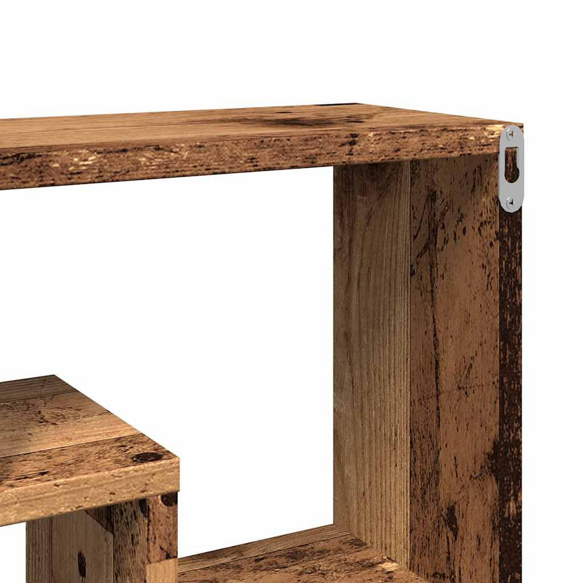 WANDREGAL Altholz 85/16/52,5 Cm Holzwerkstoff - Braun, Holzwerkstoff (16/52.5/85cm) - vidaXL