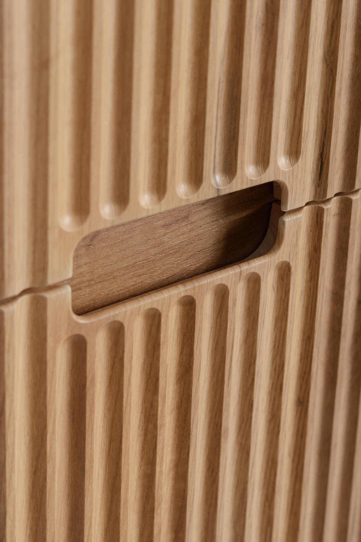 BADEZIMMERSCHRANK : Craft Eiche, 35 x 136 x 27 cm - Braun, Holzwerkstoff (35/136/27cm) - 3XE LIVING