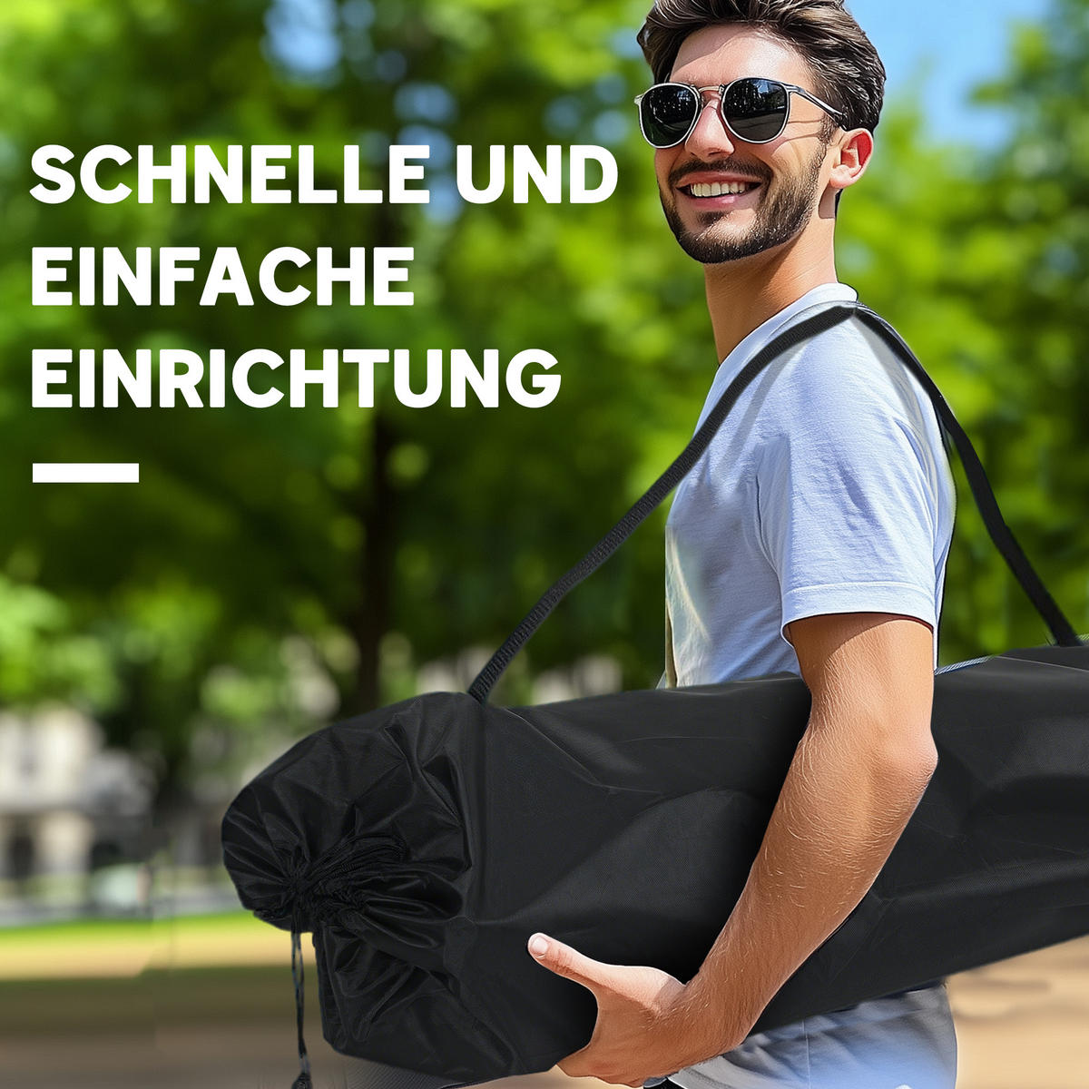 CAMPINGSTUHL Metall Oxfordstoff Grün - Grün, Textil/Metall (50/90/143cm) - Outsunny