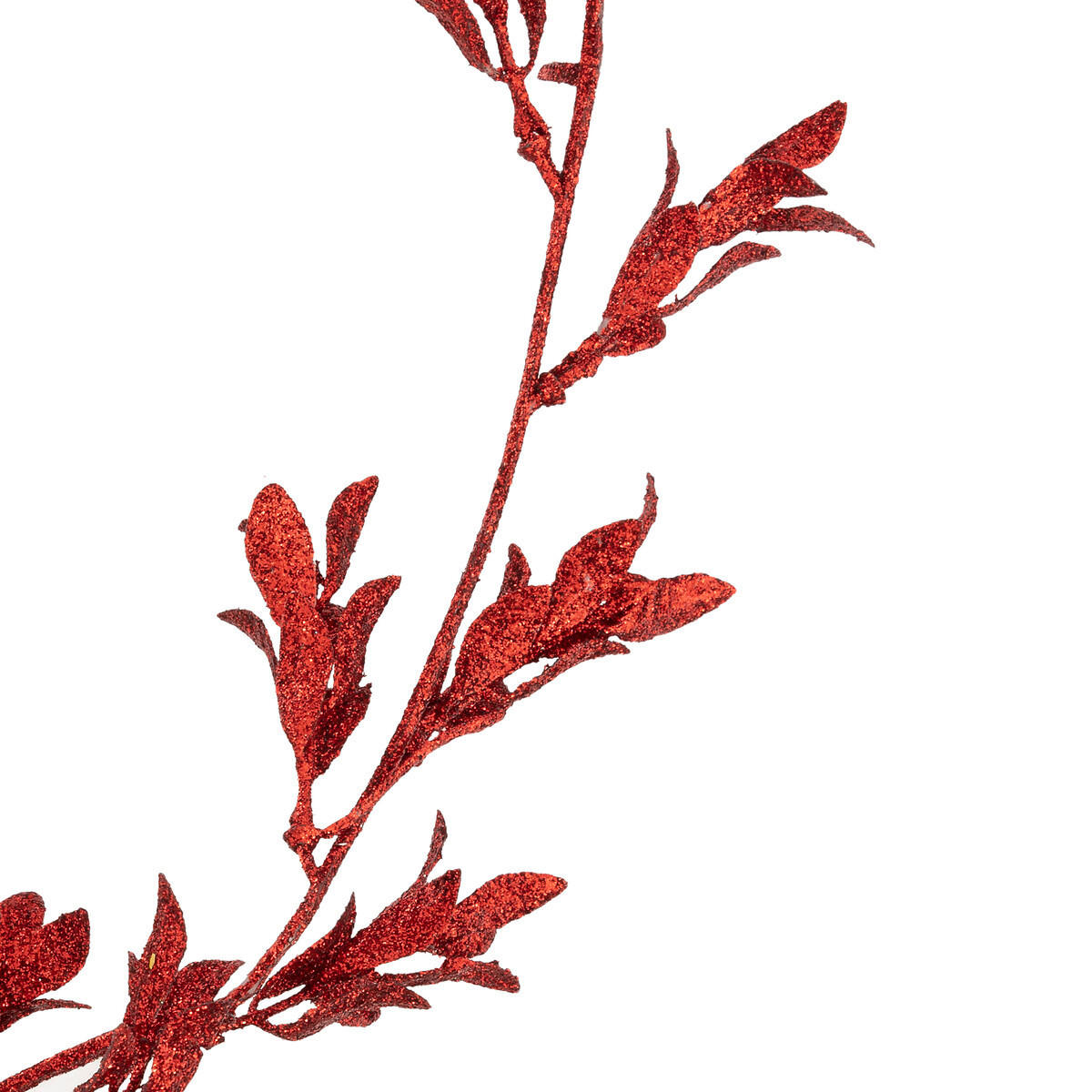 WEIHNACHTSGIRLANDE Glitzer 180 cm - Rot, Kunststoff (180cm) - Atmosphera Createur d´interieur