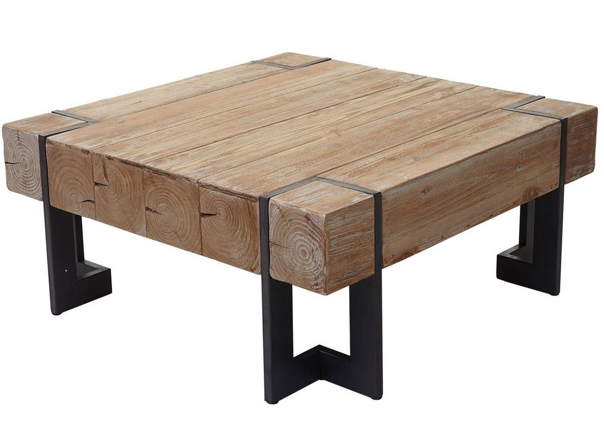 COUCHTISCH quadrat Braun - Braun, Holz (70/70/40cm) - MCW