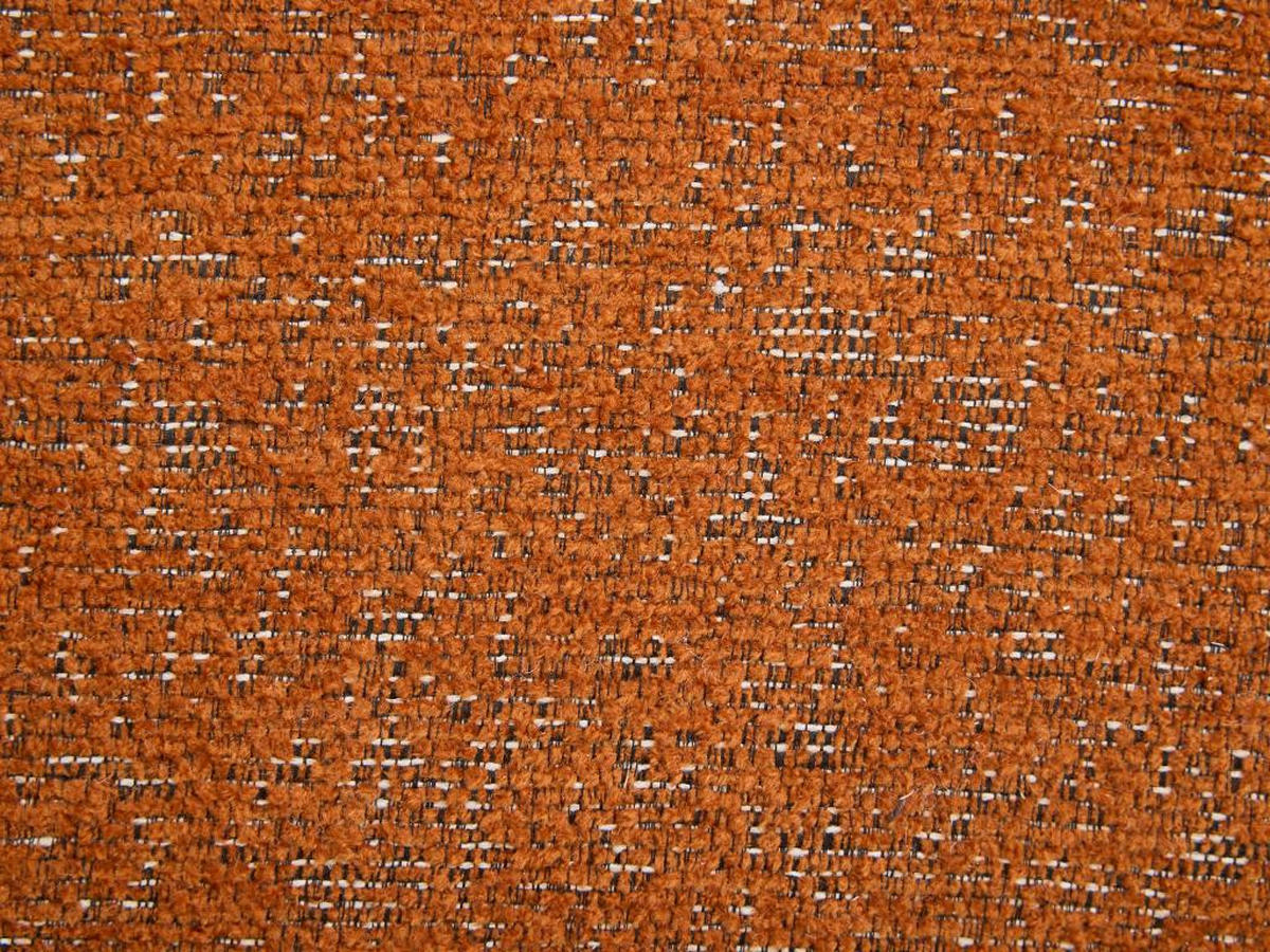 MUSCHELSESSEL - Chenille-Stoff - Terracotta - DELIPO - Braun, Textil (76/73/93cm) - Vente-Unique
