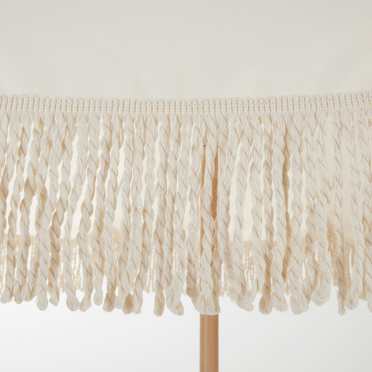 STRANDSCHIRM Boho Lounge - Beige, Holz/Textil (160/160cm) - Butlers