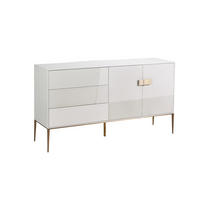 SIDEBOARD STILIG Weiß 160x40x86 cm - Weiß, Holzwerkstoff (160/86/40cm) - FURNLUX