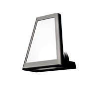 LED AUSSEN-WANDLEUCHTE Alu Anthrazit - Anthrazit, Metall (22/25/11.4cm)