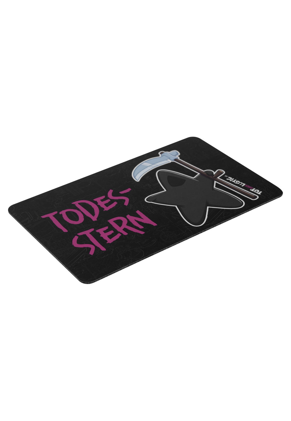 BRETTCHEN Tot aber lustig Todesstern Schwarz 14,5 x 23,5 cm - Schwarz, Kunststoff (14.5/23.5cm) - United Labels