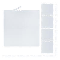 8XBODENSCHUTZMATTE - Weiß, Kunststoff (60/60cm) - Relaxdays