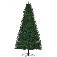 WEIHNACHTSBÄUME & Zubehör 240 cm aus PVC und Metall mit ca. 1499 Zweigen, Grün - Grün, Kunststoff (240cm) - OKMYHOME