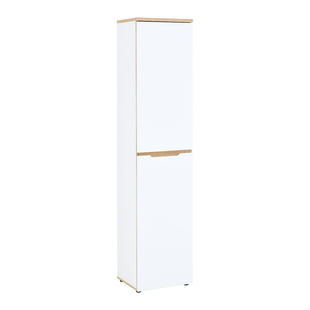AKTENSCHRANK Manresa-36 - Weiß, Holzwerkstoff (45/197/38cm) - Lomado