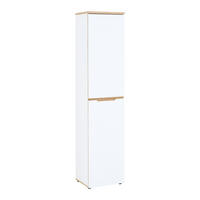 AKTENSCHRANK Manresa-36 - Weiß, Holzwerkstoff (45/197/38cm) - Lomado