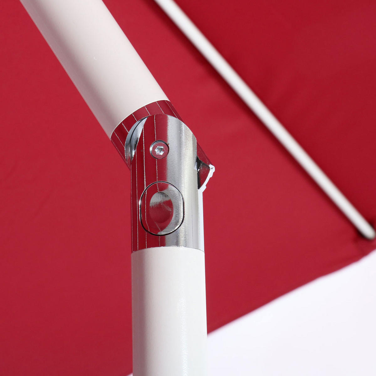 SONNENSCHIRM I NEIGBAR Rot - Rot, Textil (270/270cm) - MCW