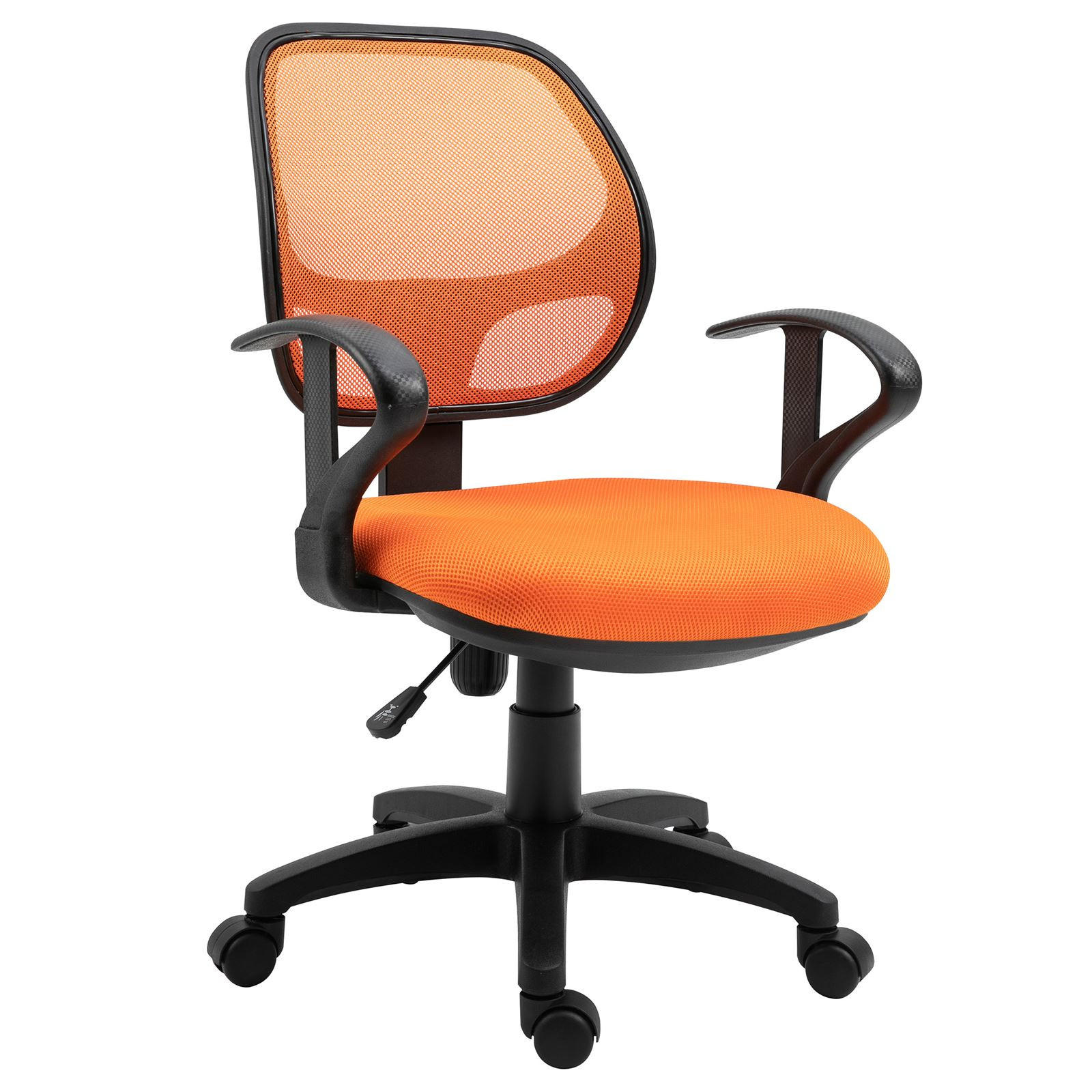 Idimex Schreibtischstuhl Orange 58x97x58 cm