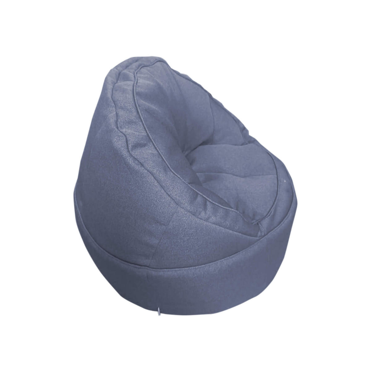 SITZSACKBEZUG Blau 75/75/70 cm - Blau, Textil (75/70/75cm) - Mobili Rebecca