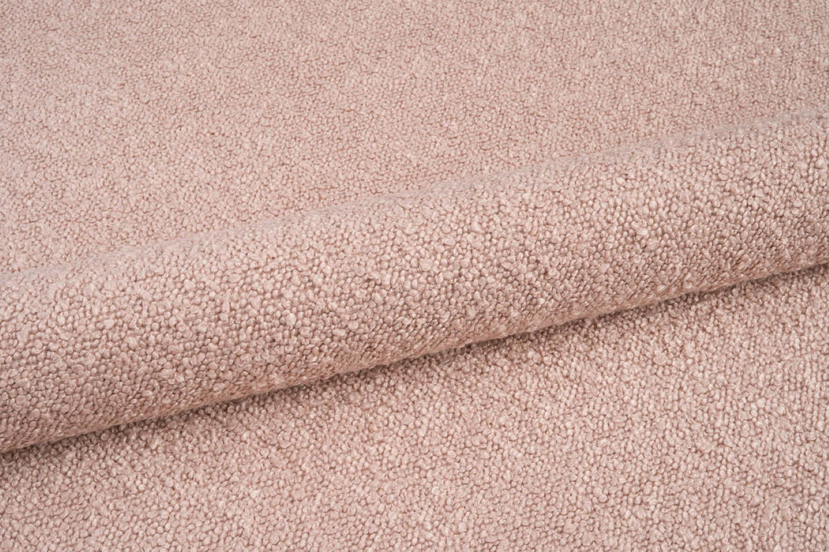 POLSTERBETT Mit Bettkasten, Bouclé-Stoff Baloo, Rosa, 140x200 cm, BERO - Pink, Holz (140/200cm) - Kaiser Möbel