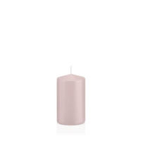 STUMPENKERZEN Rosé Ø 58 x 100 mm, 16 Stück - Rosa, Paraffin (6/10cm) - Wiedemann Kerzen