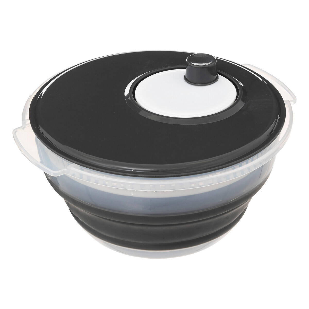 SALATSCHLEUDER Plastik - Schwarz, Kunststoff (31/16.5cm) - 5five Simply Smart