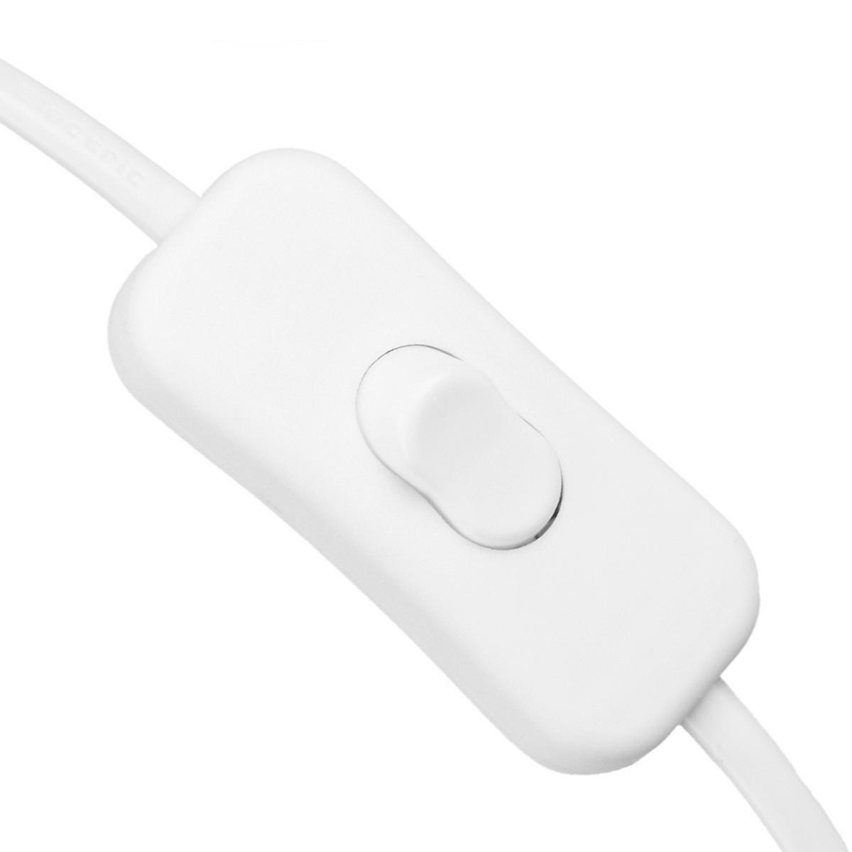 STEHLAMPE Clis 185 cm - Weiß, Metall (22/22/185cm) - Giftdecor