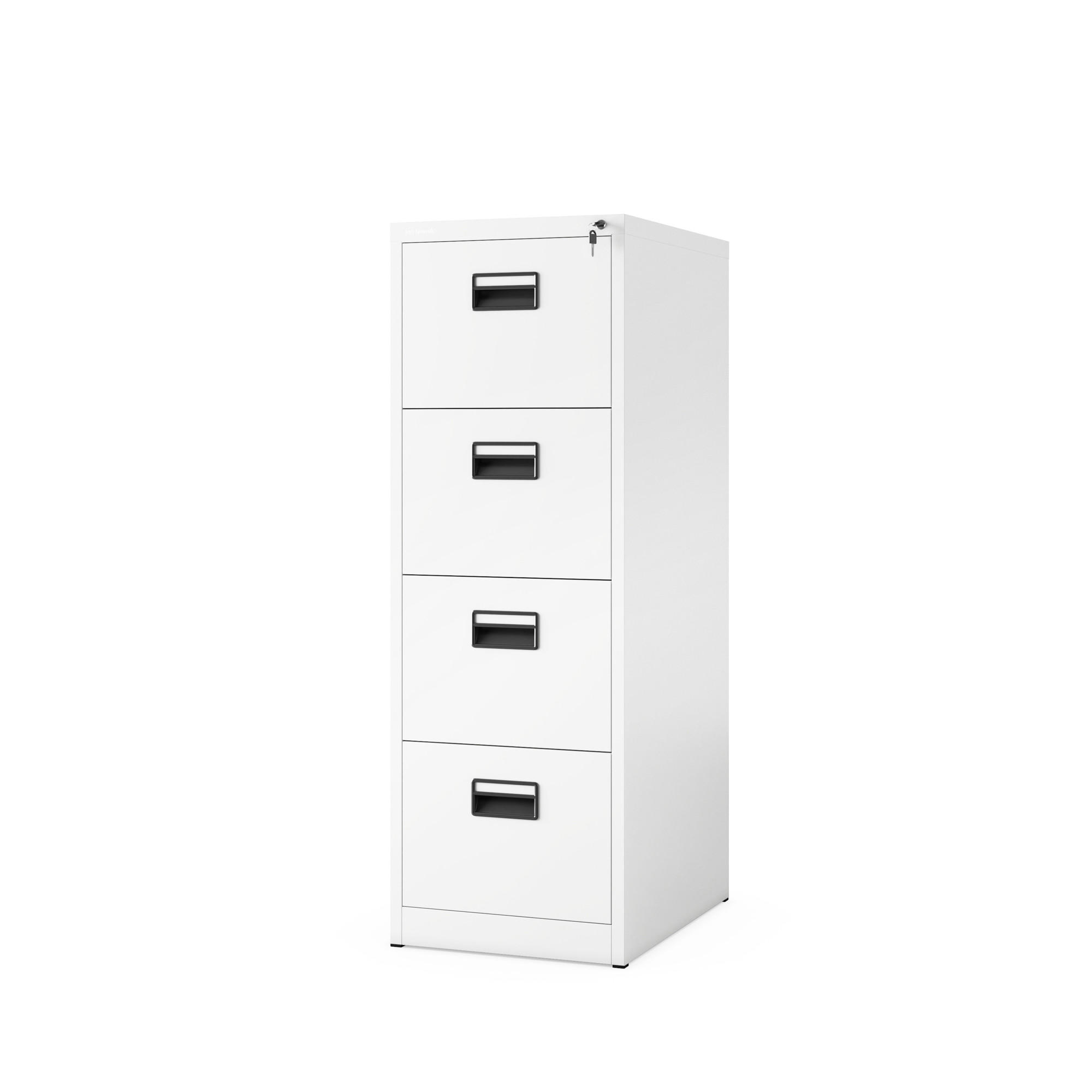 AKTENSCHRANK SARA V4 - Weiß, Metall (46/132/62cm) - Jan Nowak