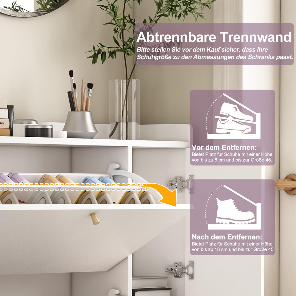 SCHUHSCHRANK Kipp mit Sitzbank Weiß 119x24x122cm - Weiß, Holzwerkstoff (24/122/119cm) - FLIEKS