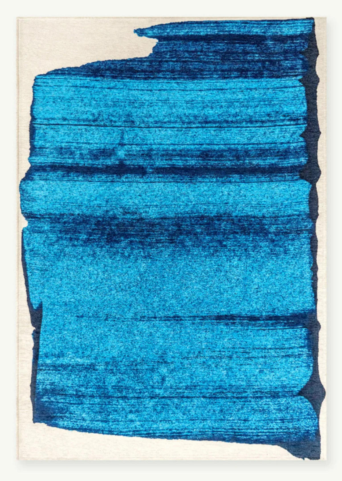 TEPPICH modern Flachgewebe BROOM Blau 240 x 340 cm - Blau, Textil (240/340cm) - Novatrend