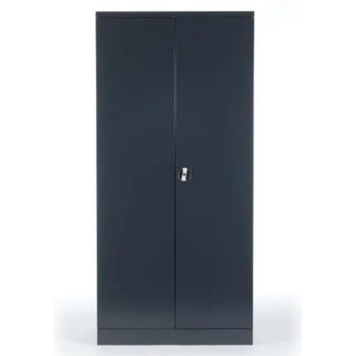 STAHLSCHRANK Bee mit 4 lackierten Fachböden 195x92x60 cm Korpusfarbe Anthrazit Frontfarbe Anthrazit - Anthrazit, Metall (92/195/60cm)