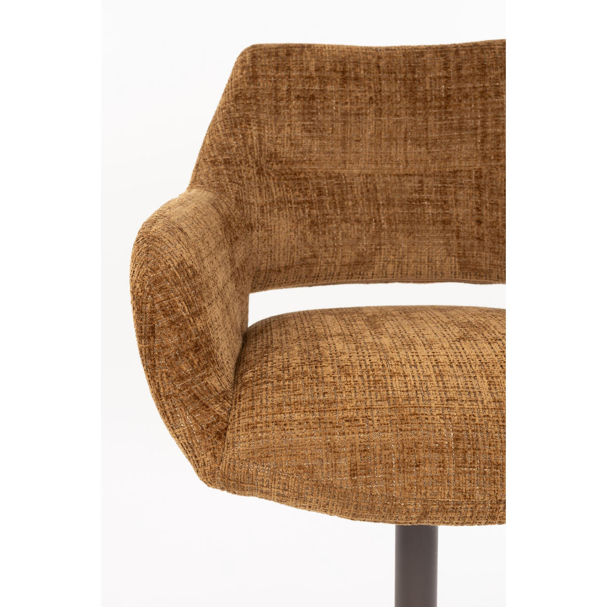 ESSZIMMERSTÜHLE Merel Armleuning Okergeel - 2 er Set - Braun, Kunststoff (60/85/62cm) - Housecraft Living