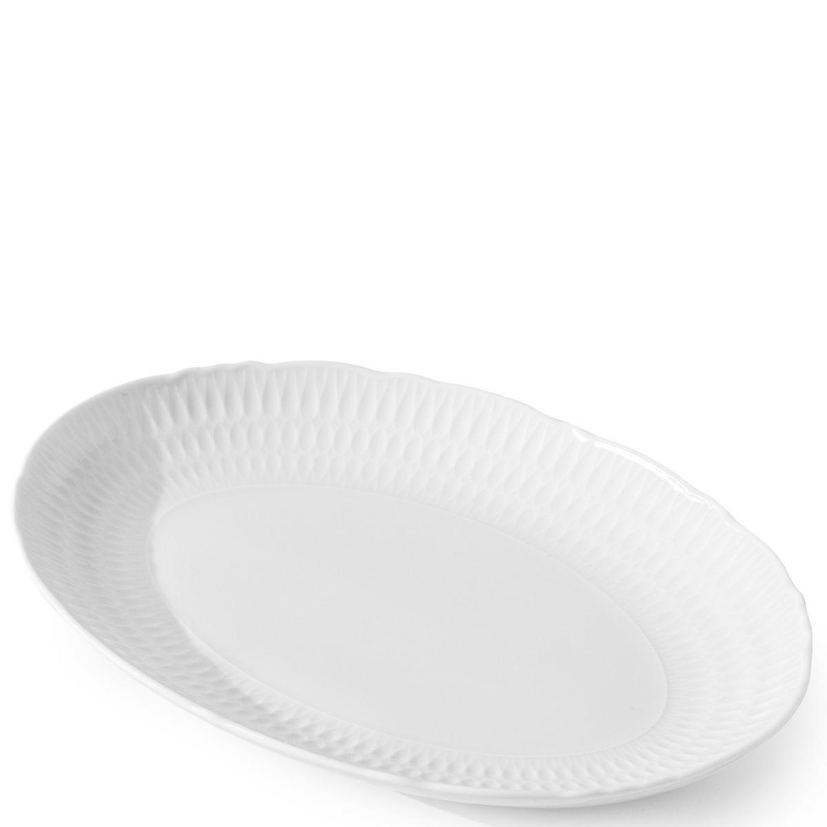 SERVIERPLATTE CMIELOW SOFIA aus Porzellan - Weiß, Keramik (34/2/34cm) - KONSIMO®