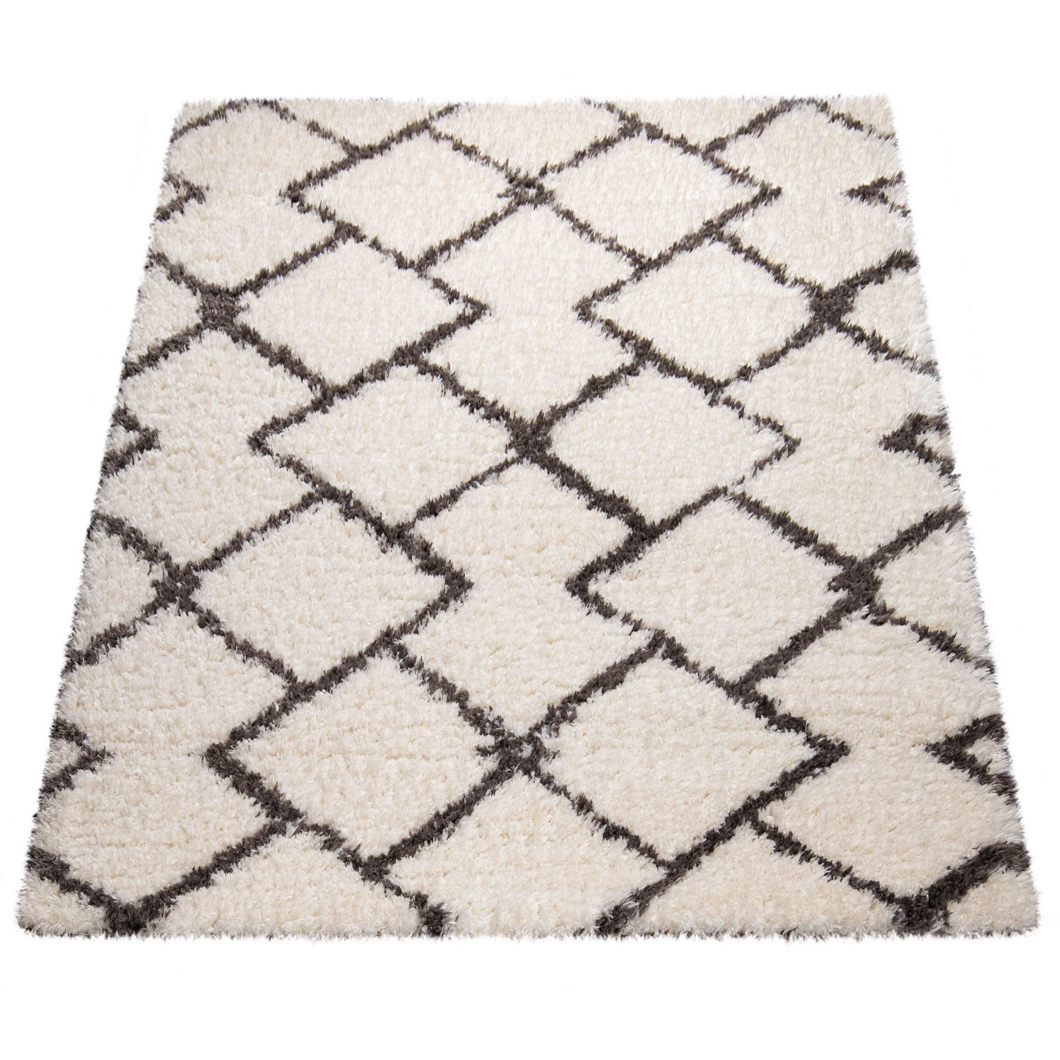 HOCHFLORTEPPICH 200/200 cm Maghreb 76 - Creme, Textil (200/200cm) - Paco Home