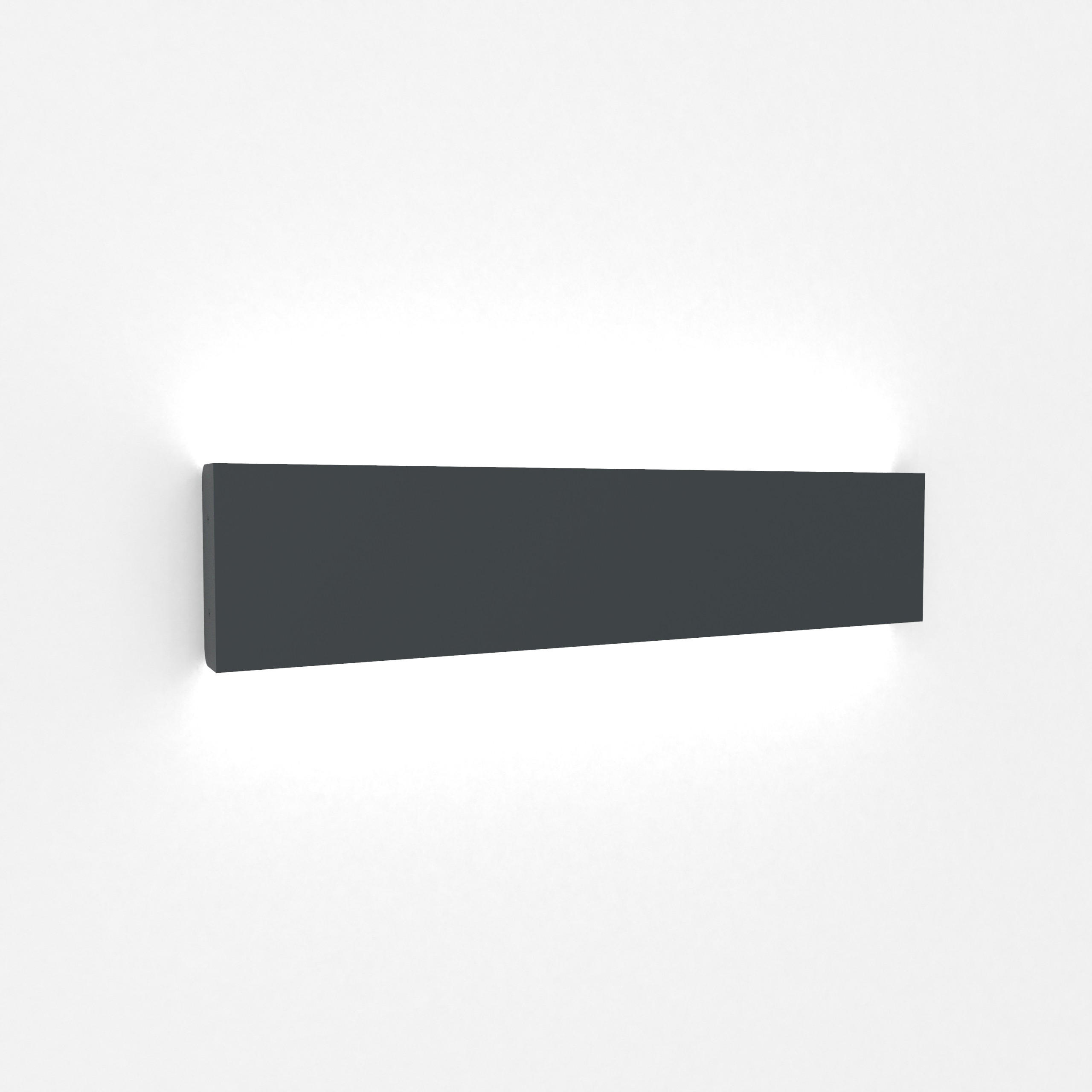 Lumicom Led-Wandleuchte Anthrazit 50.4x11x3.6 cm