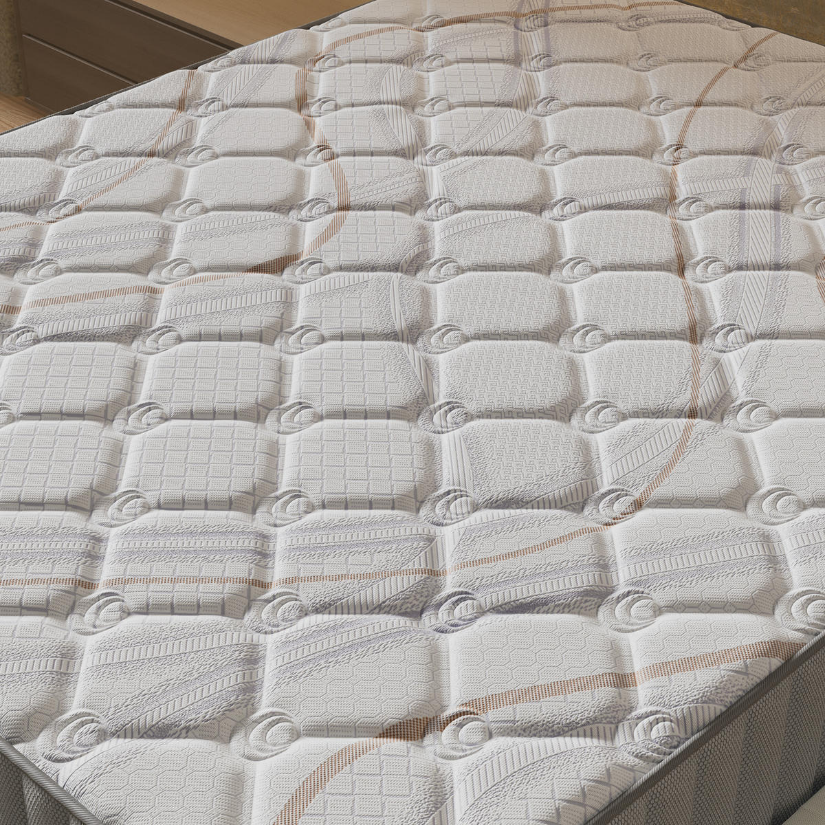 LATEXMATRATZE höhe 16cm 90x190cm - Weiß, Naturmaterialien (90/190cm) - November Sleep