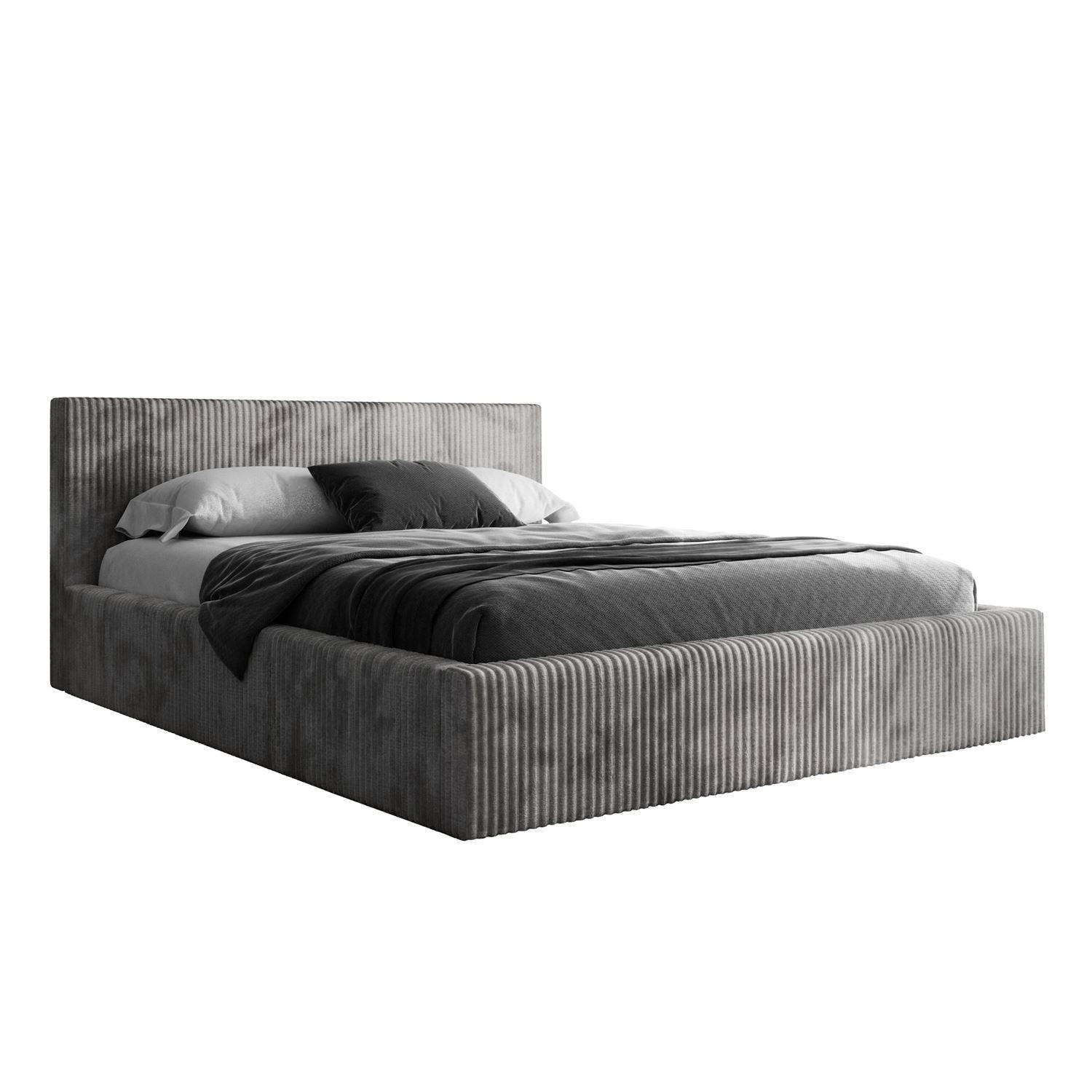 Lookway Polsterbett Grau 180x200 cm