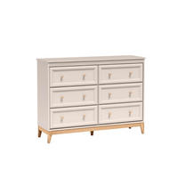 KOMMODE Windsor W-3 135,5 x 100 x 40,5 cm Kaschmir - Kaschmir/Eichefarben, Eichenholz/Holzwerkstoff (135.5/100/40.5cm) - Koseto