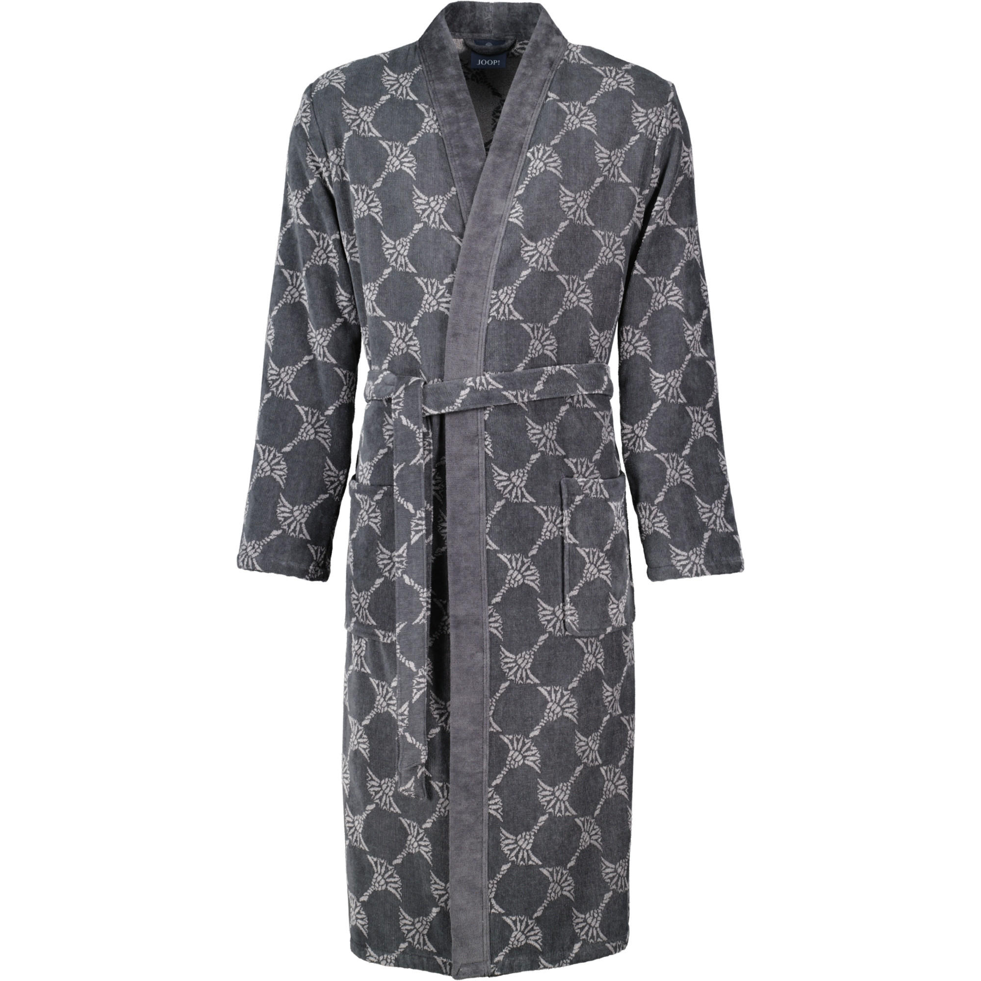 BADEMANTEL HERREN KIMONO KIMONO 1662 ANTHRAZIT - 77 - Grau, Textil (Lnull) - Joop!