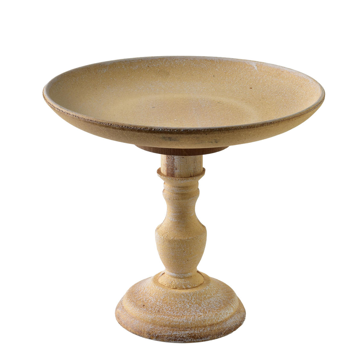 DEKOSCHALE Daz Natur 22/22/19 cm Holz - Beige, Holz (22/19cm) - Mondex