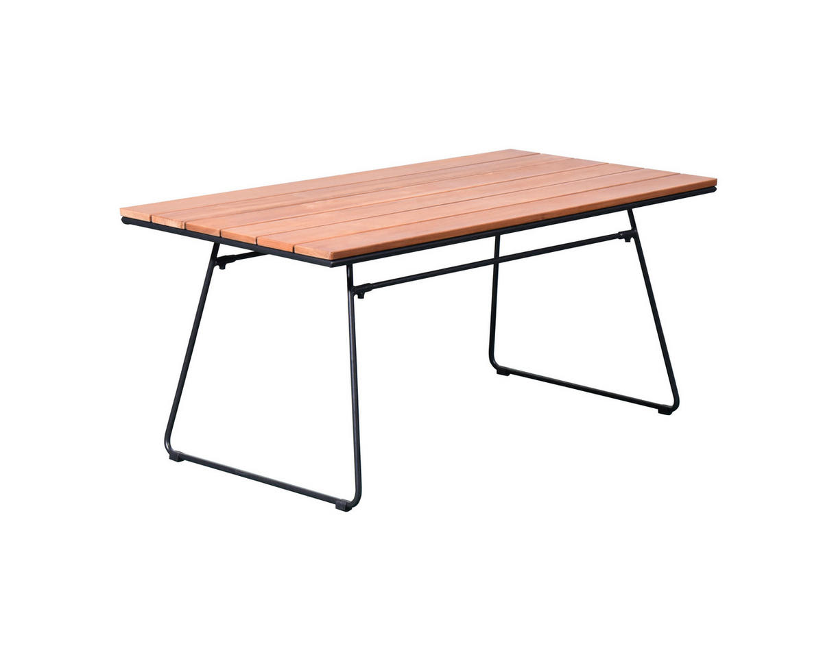 GARTENLOUNGE-SET Monaco Grau Polyrattan für 6 Personen - Grau, Kunststoff - Green Spirit