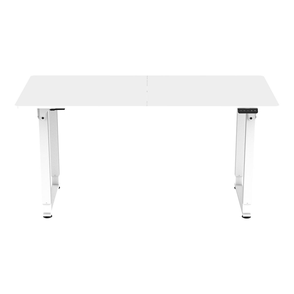 SCHREIBTISCH Kirkkonummi - Weiß, Holzwerkstoff/Metall (160/75/72cm) - pro.tec