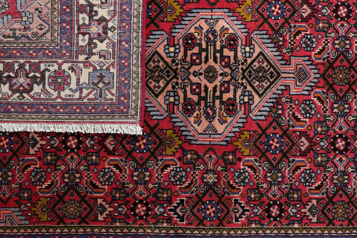 ORIENTTEPPICH handgeknüpft Assadabad Rot 187/126 cm Schurwolle - Rot, Textil (126/187cm) - Looma