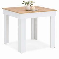 ESSTISCH in Naturfarbe 80/80/73 cm Holz - Weiß/Naturfarben, Holzwerkstoff (80/80/73cm) - Homestyle4u