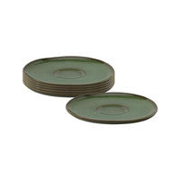 KAFFEEUNTERTASSEN Lave Vert ø 15,2 cm 6er Set - Grün, Keramik (15.2cm) - like.Villeroy & Boch