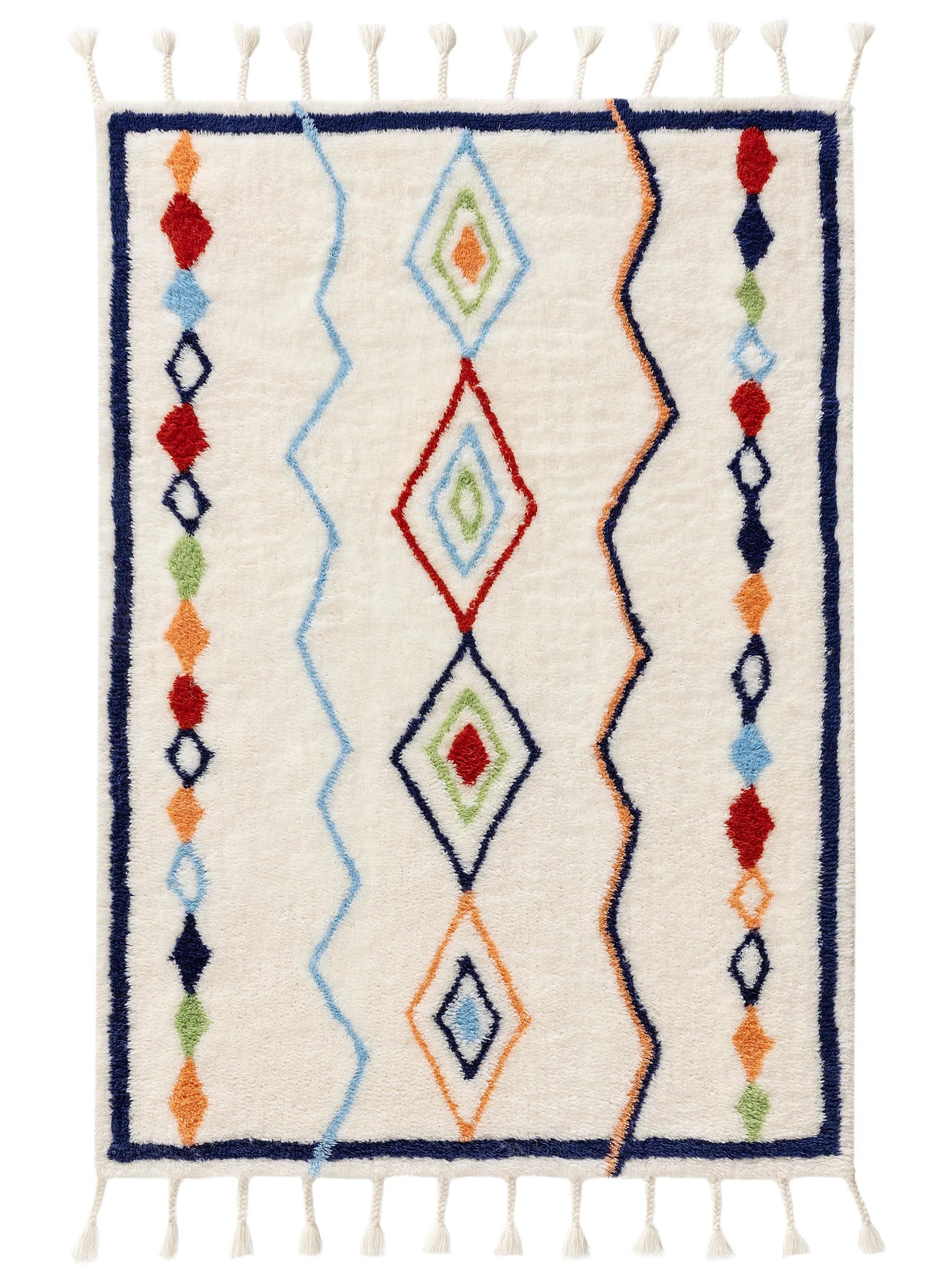 benuta Kinderteppich Mehrfarbig 120x170 cm