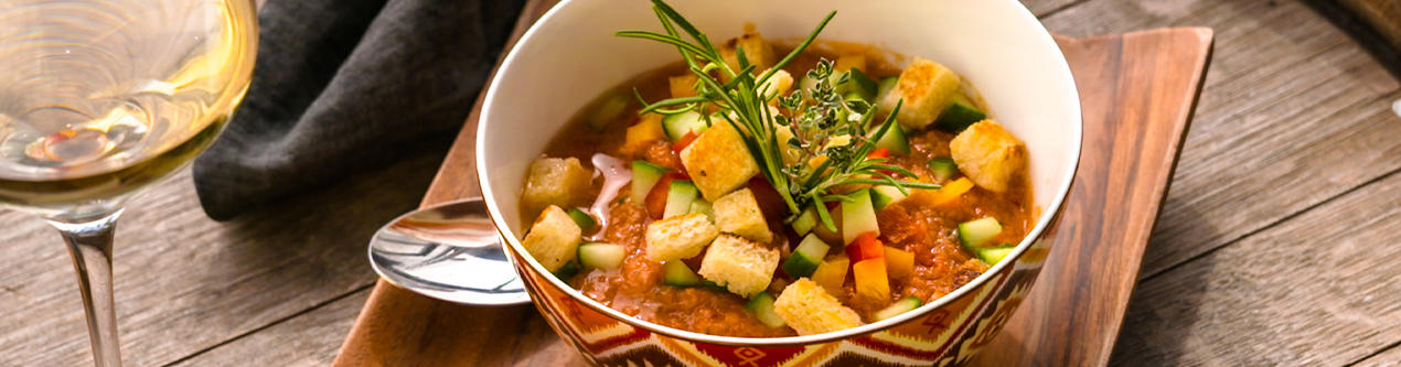 XXXLecker Gazpacho Andaluz Header